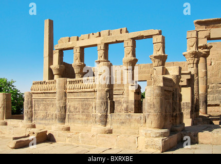Le Temple de Philae, Egypte Banque D'Images