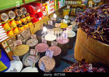 Marché de La Merced à Mexico Banque D'Images