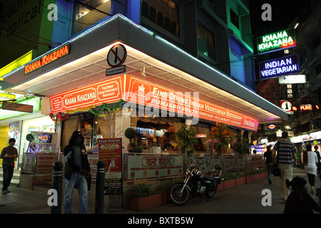 L'Inde restaurant à Sukhumvit road , Bangkok Banque D'Images