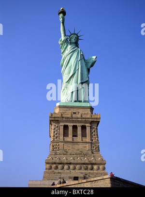 Monument National de la statue de la liberté, Liberty Island, New York, État de New York, États-Unis d'Amérique Banque D'Images