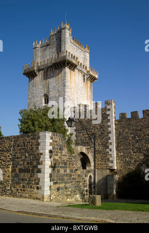 Le Portugal, l'Alentejo, Beja, La Torre de Menagem dans le château Banque D'Images