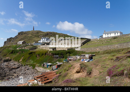 Gites près de Cape Cornwall Banque D'Images