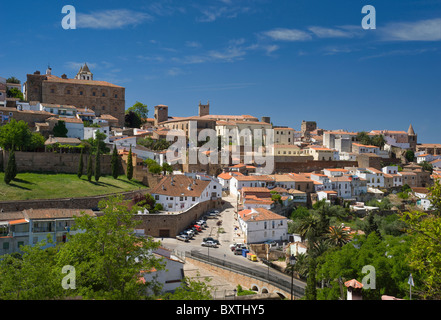 L'Espagne, l'Estrémadure, Caceres ville Banque D'Images