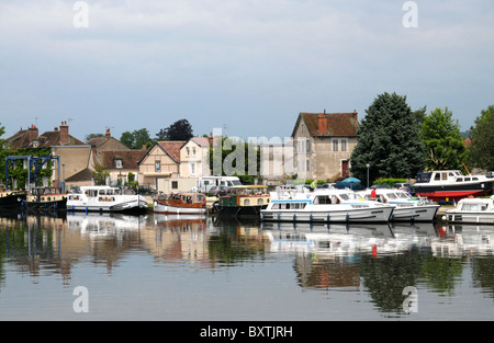 À Auxerre Yonne Bourgogne France Banque D'Images