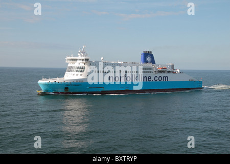 Les Norfolk line (DELFT Seaways) car ferry dans la Manche sur la route Dunkerque-Dover. Banque D'Images