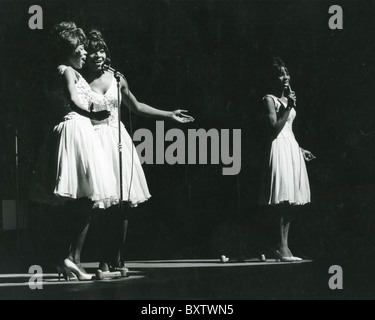 MARTHA REEVES ET LES VANDELLAS trio pop US de 1965. Photo Erwin Schneider. Banque D'Images