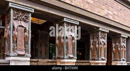 Frank Lloyd Wright Home Studio Oak Park Banque D'Images