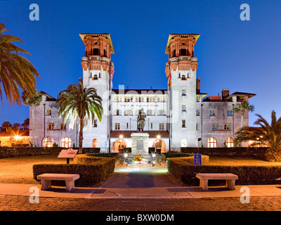 L'Hôtel de ville de St Augustine, FL Lightner Museum Banque D'Images