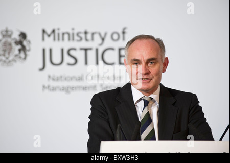 Crispin Blunt MP, Reigate conservateur, sous-secrétaire d'État parlementaire pour les prisons et la justice pour les jeunes. Banque D'Images