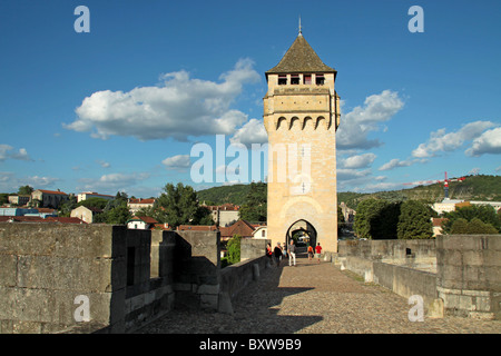 Cahors (46) : Pont Valentré' bridge Banque D'Images