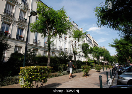 Saint-Mandé (94) : l'immobilier en centre ville Banque D'Images