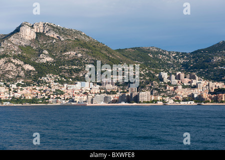 Côte de Monte Carlo Monaco Banque D'Images