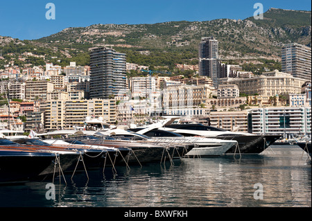 Port de Monaco Monte Carlo Banque D'Images