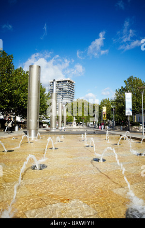 Les Fontaines dans le centre-ville de Bristol, Avon, Royaume-Uni Banque D'Images