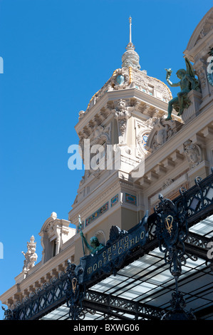 Grand Place du Casino de Monte Carlo Monaco Banque D'Images