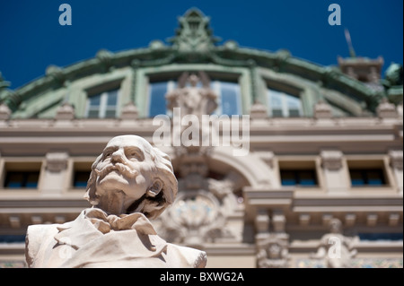 Place du Casino Monaco Monte Carlo Banque D'Images