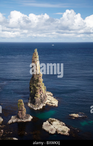 Des piles de Duncansby, Duncansby Head, John O'Groats, Caithness, Highlands, Ecosse, Royaume-Uni Banque D'Images