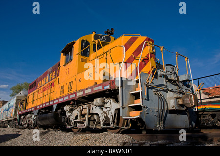 Moteur de locomotive Banque D'Images