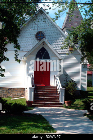 Dans l'Église épiscopale St James Bowie Old, Md Banque D'Images