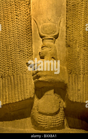 Tombeau statue de Meryt Sakkara 13251310 BC femme maya le ministre secrétaire d'Tutanchamon Sakkara Banque D'Images