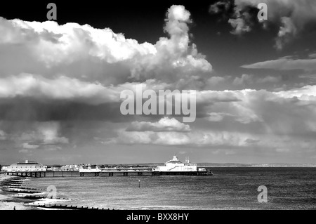 La jetée d''Eastbourne, East Sussex Banque D'Images