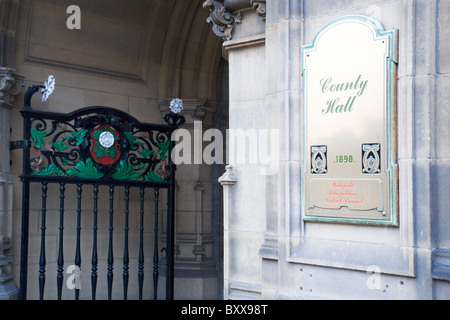 County Hall Wakefield West Yorkshire Angleterre Banque D'Images