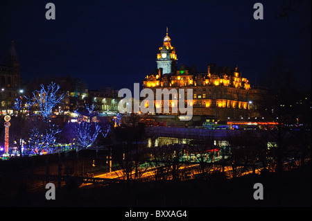 Edinburgh's Winter Wonderland 2010-2011 Banque D'Images