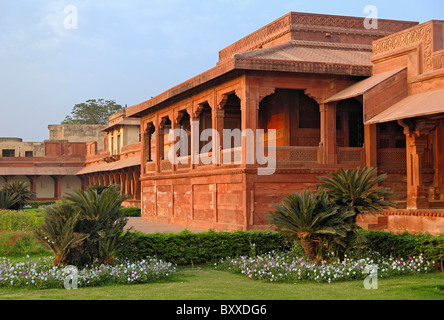 Fatehpur Sikri, dans l'état de l'Uttar Pradesh, Inde. Banque D'Images