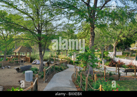 L'Kronkosky Nature Petit spot, le Zoo de San Antonio, TX Banque D'Images