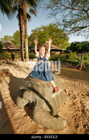 L'Kronkosky Nature Petit spot, le Zoo de San Antonio, TX Banque D'Images