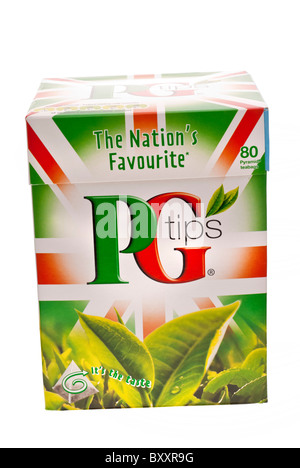 Fort de PG Tips les sachets de thé Banque D'Images