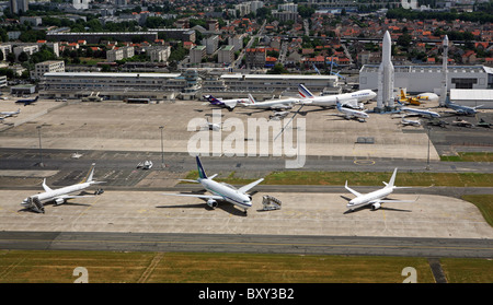 L'aéroport de Paris-Le Bourget Banque D'Images