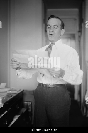 Vintage photo vers 1920 de l'Américain d'origine lituanienne, chanteur et acteur Al Jolson (1886 - 1950). Banque D'Images