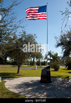 Veterans Memorial Island à Vero Beach à l'Indian River Lagoon en Floride Banque D'Images