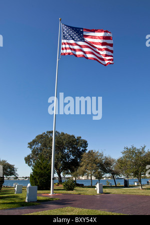 Veterans Memorial Island à Vero Beach à l'Indian River Lagoon en Floride Banque D'Images