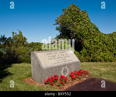 Veterans Memorial Island à Vero Beach à l'Indian River Lagoon en Floride Banque D'Images