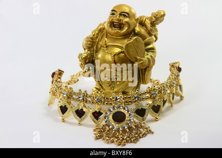 Fengshui Laughing Buddha Banque D'Images