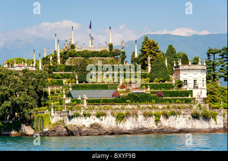 Lago Maggiore Italie Isola Bella Banque D'Images