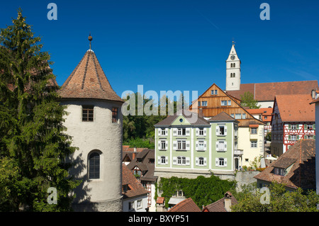 Château de Meersburg, le lac de Constance, Bade-Wurtemberg, Allemagne Banque D'Images