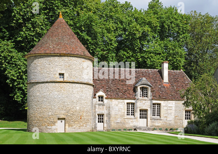 Le pigeonnier à l'Abbaye de Fontenay Bourgogne France Banque D'Images