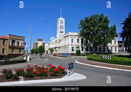 Timaru District Council Building, Place du Roi George, Timaru, South Canterbury, Canterbury, Région de l'île du Sud, Nouvelle-Zélande Banque D'Images