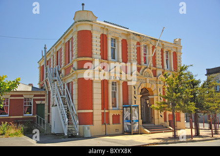 Old Post Office Building, rue King, Temuka, Canterbury, île du Sud, Nouvelle-Zélande Banque D'Images