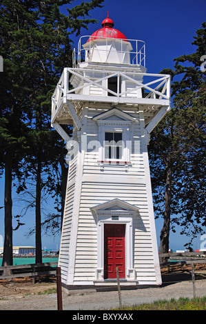 Phare historique de Blackett, Maori Hill, Caroline Bay, Timaru, Canterbury, île du Sud, Nouvelle-Zélande Banque D'Images