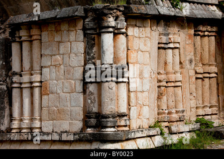 Le palais, PUCC ruines mayas de LABNA, YUCATAN, MEXIQUE Banque D'Images