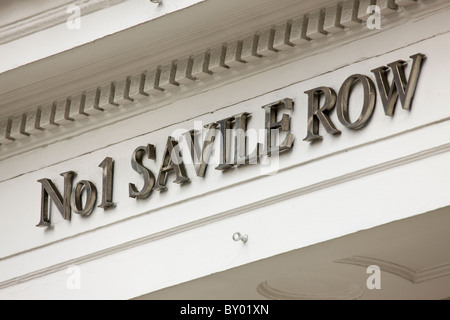 Savile Row Banque D'Images