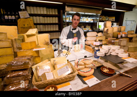 Paxton et Whitfield cheesemongers sur Jermyn Street Banque D'Images