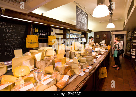 Paxton et Whitfield cheesemongers sur Jermyn Street Banque D'Images