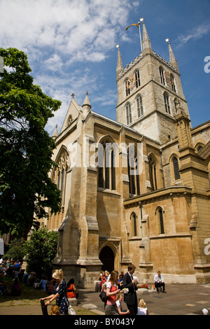 La cathédrale de Southwark Banque D'Images