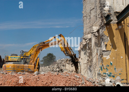 Démolition de nouvelles Marina Ipswich UK Banque D'Images