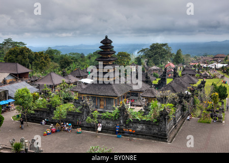 Pura Besakih Temple, Bali, Indonésie Banque D'Images